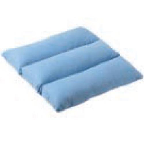 CUSCINO ANTIDECUBITO 3 SEZIONI (44 x 44 cm) A FIBRA CAVA SILICONATA - FODERA IN COTONE