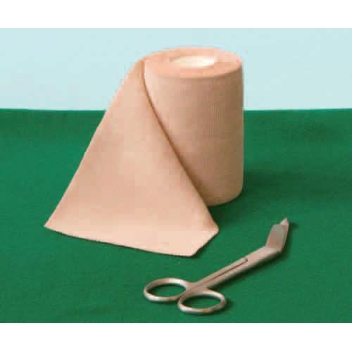 FISIOLASTIC COHESIVA (8 cm x 5 m tesa) - BENDA MONOESTENSIBILE COESIVA COL. PELLE (Estensibilità 80% circa) Indicata per bendaggi di sostegno e scarico a media-forte compressione, trattamento post-chirurgico e terapia dell’insufficienza venosa.