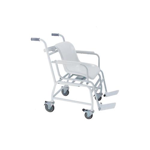 BILANCIA DE5 DIGITALE A POLTRONA CON RUOTE - ANCHE BARIATRICA - USO MEDICO - PROFESSIONALE PORTATA MAX 300 Kg "ALTA CAPACITA'" - Progettata per l’uso medico ed ospedaliero, centri fitness specializzati e centri di cura medici.