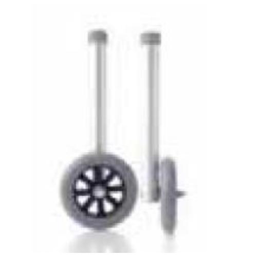 RUOTE FISSE DA Ø 12 cm A 8 FORI PER DEAMBULATORI - (PAIO)