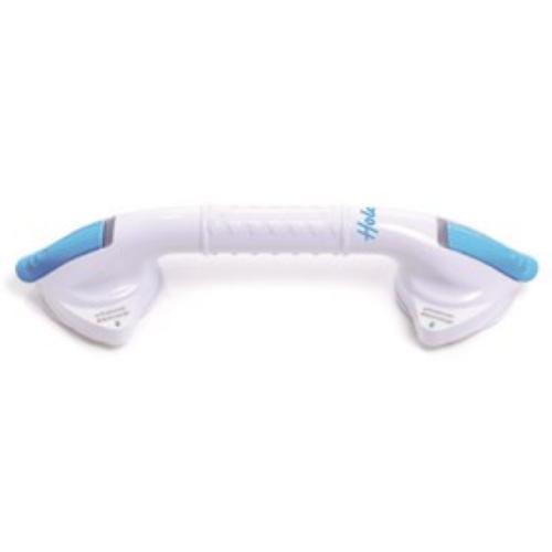 MANIGLIA A VENTOSA 36 cm - FACILI E VELOCI DA MONTARE - UTILIZZABILI SIA ORIZZONTALMENTE CHE VERTICALMENTE - IDEALE PER PERSONE CON DIFFICOLTA' NELL'ALZARSI E SEDERSI SUL WC