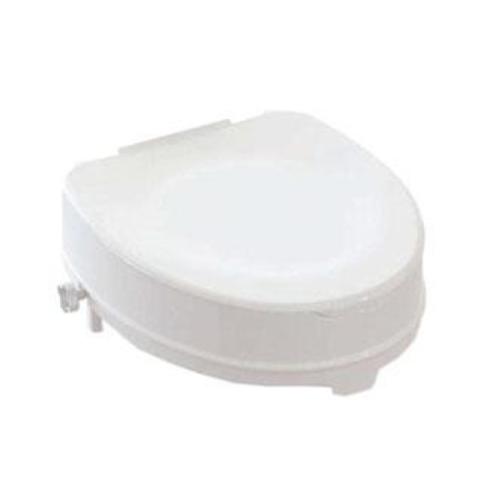 DELFIN PLUS H14 – Alzawater SENZA COPERCHIO (ACCESSORIO OPZIONALE)  grazie a due meccanismi di bloccaggio laterali, si adatta alla gran parte dei WC - altezza 14 cm