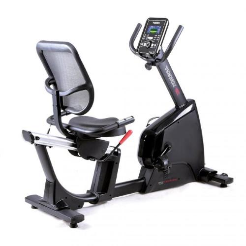 CAMÉRA DE CYCLE ERGOMÈTRE COUCHÉ - réglage de l'effort par induction magnétique et électronique. Masse du volant d'inertie 16 kg. Poids maximum de l'utilisateur 150 Kg. HRC-Heart Rate Control. Récepteur de moniteur de fréquence cardiaque. POULS MANUEL. AP