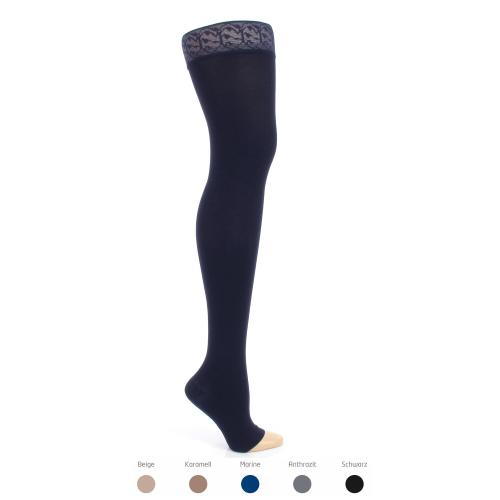 AktiVen® VITAL AG CCL2 - punta aperta - BEIGE - GR. IV - calza compressiva confortevole e versatile