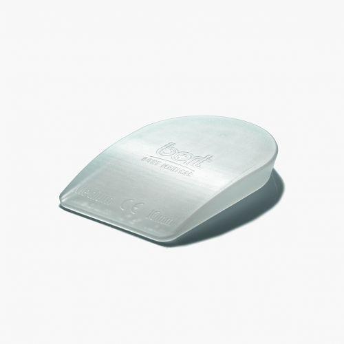 TALLONETTA DI COMPENSAZIONE IN SILICONE - SMALL (36-39) - H 5mm - Compensazione della differenza di lunghezza delle gambe, disturbi al tendine di Achille (achillodinia)