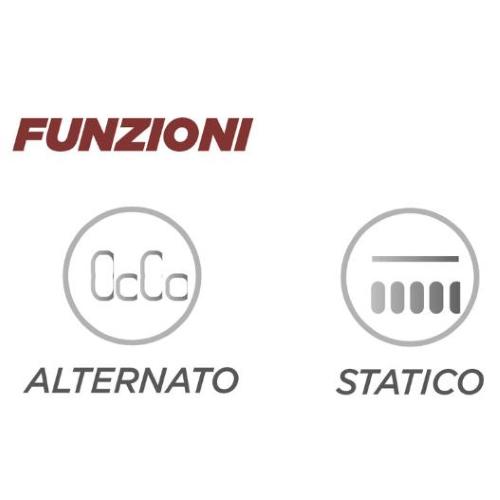 PIUMA UP3 - KIT ANTIDECUBITO A CICLO ALTERNATO E STATICO - Materasso Nylon+PVC (196 x P:86 x H:13 cm) 17 ELEMENTI INTERCAMBIABILI - COMPRESSORE CON REGOLAZIONE - SISTEMA DI ALLARME BASSA PRESSIONE - PREVENZIONE PIAGHE DA DECUBITO DI III STADIO