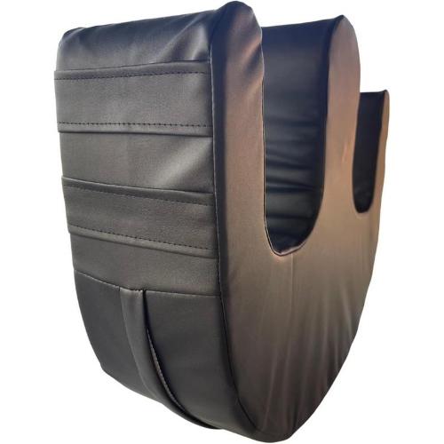 CUSCINO GIRA PAZIENTE OSPEDALIERO (L: 47 x P:40 x H: 13 cm) Rivestimento asportabile IN ECOPELLE SANIFICABILE - Due maniglie laterali e cinghia di fissaggio - Facilita le manovre di rotazione del paziente