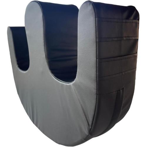 CUSCINO GIRA PAZIENTE OSPEDALIERO (L: 47 x P:40 x H: 13 cm) Rivestimento asportabile IN ECOPELLE SANIFICABILE - Due maniglie laterali e cinghia di fissaggio - Facilita le manovre di rotazione del paziente