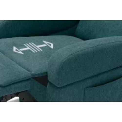 OPTIONAL - SISTEMA "ADAPTA" - Sistema di seduta adattiva elettrica brevettato - Permette di regolare la seduta della poltrona con una precisione fino a *6 cm*, per offrirti il massimo comfort personalizzato