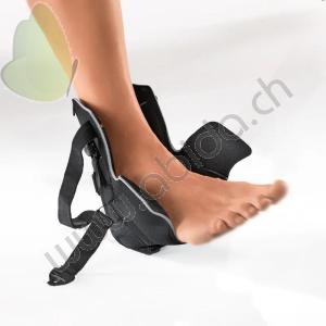 BORT MalleoXpress Active - TAGLIA M (CIRC. 21 -23 CM) PIEDE SX - NERO - Bendaggio morbido per mobilizzare e stabilizzare l'articolazione tibio-tarsale - Completamente apribile - Chiusura Boa  